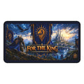 For The King Gaming Desk Mat – Fantasy Castle Mousepad for PC & Desk