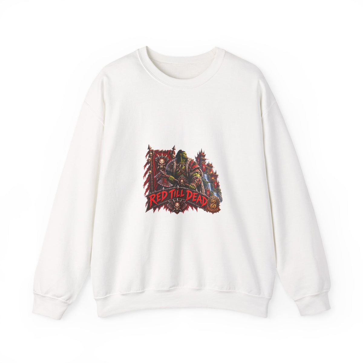 Red Till Dead Graphic Sweatshirt