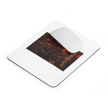 Viking Warrior Mouse Pad — 'Sixty Forever' Heavy Metal Gaming Desk Mat