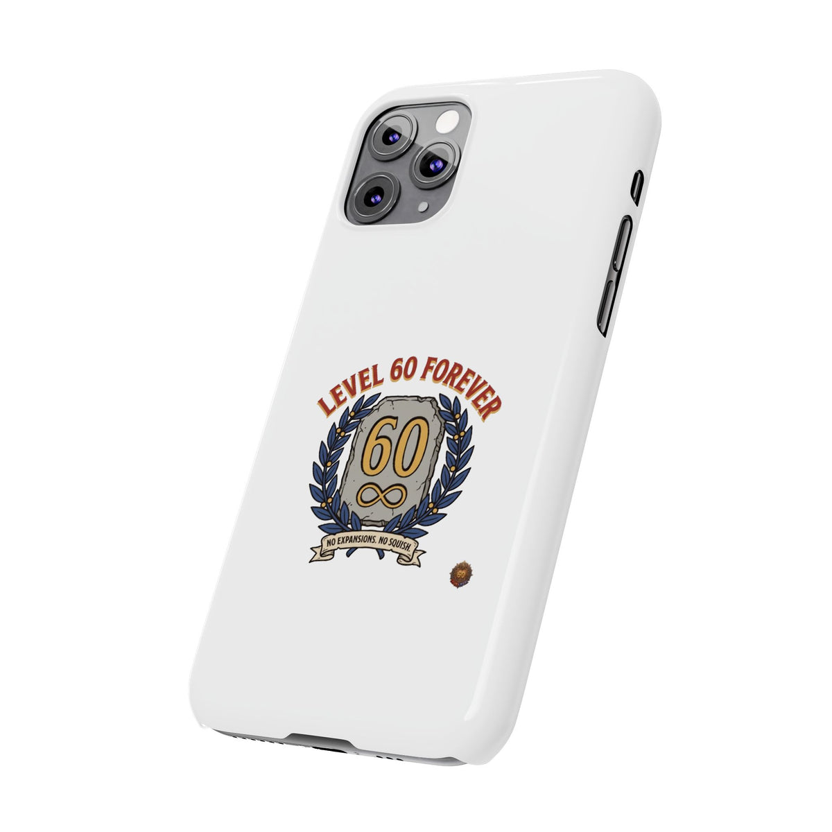 Level 60 Forever Slim Phone Case — 60th Birthday Gift, Milestone Celebration