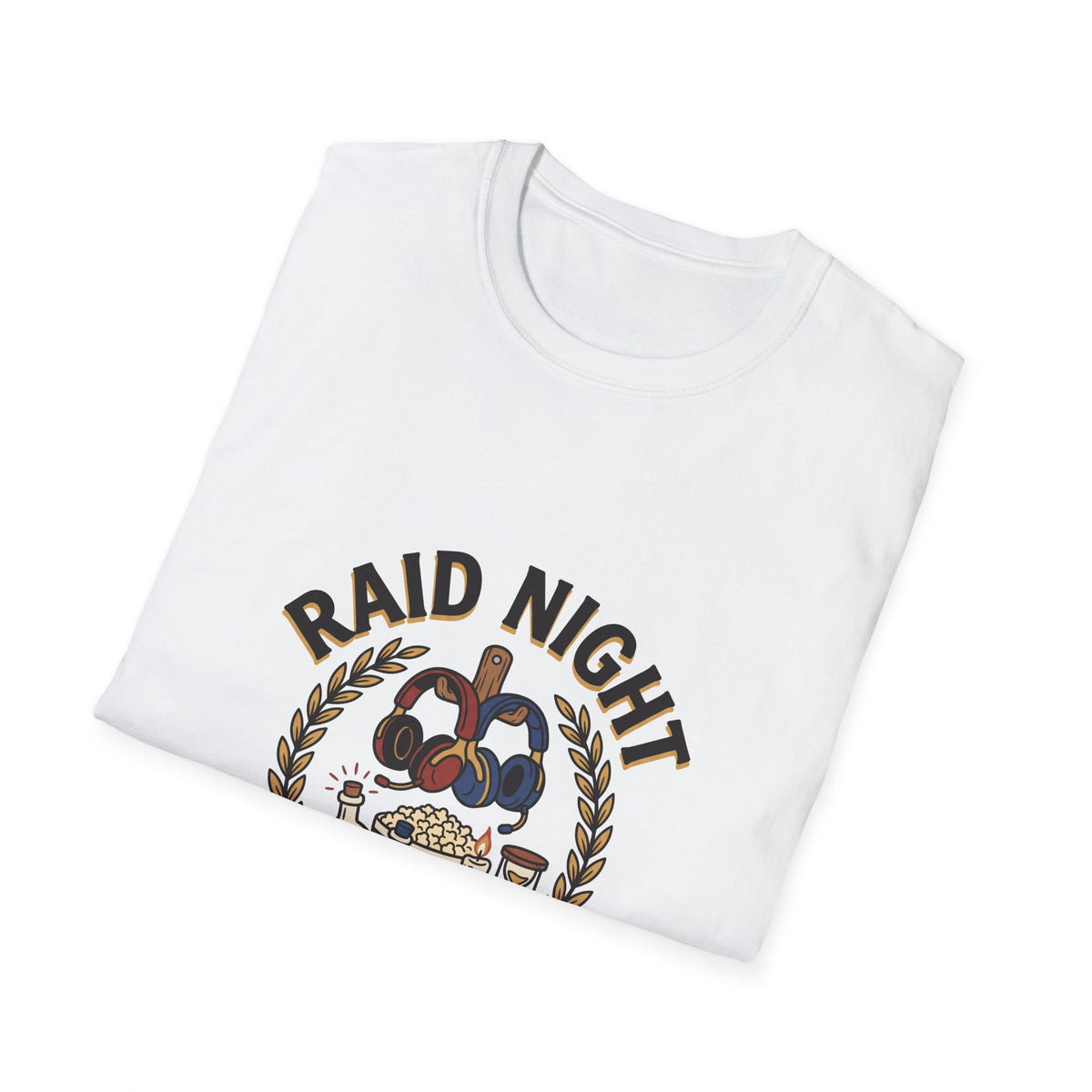 T-Shirt — "Raid Night is Date Night" Retro Gaming Tee