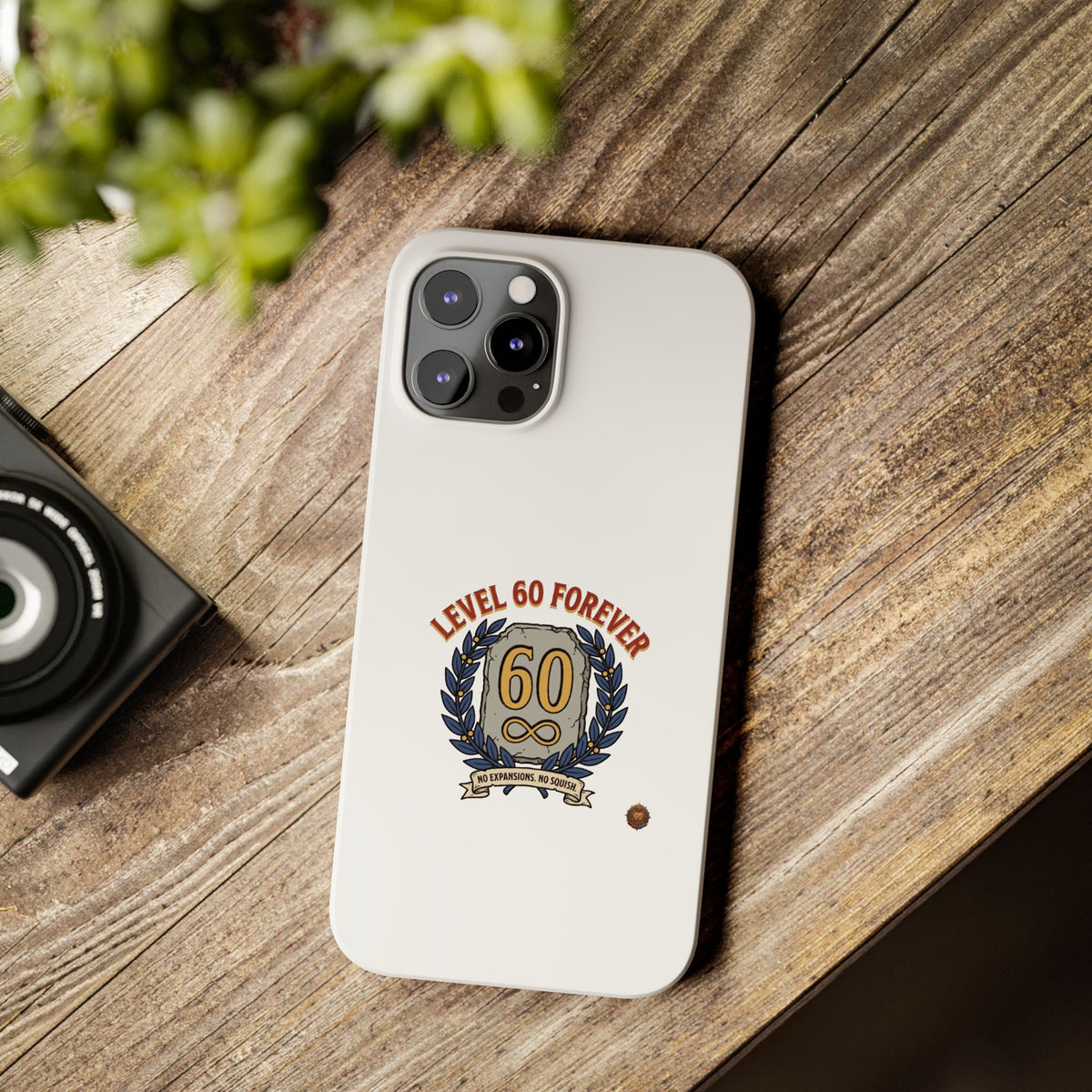 Level 60 Forever Slim Phone Case — 60th Birthday Gift, Milestone Celebration