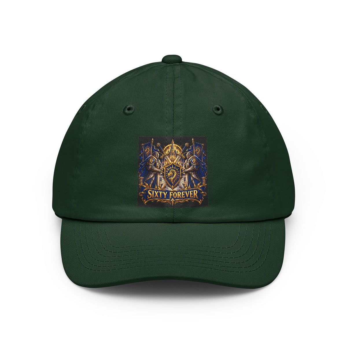 Dad Hat — "Sixty Forever" Vintage Skull Birthday Cap