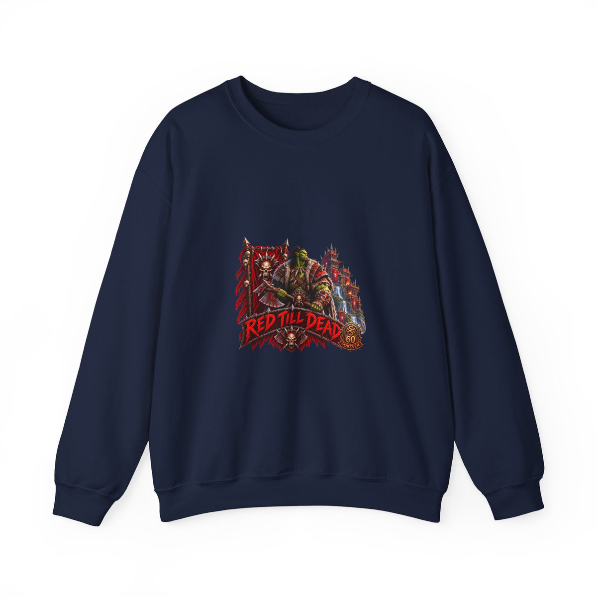 Red Till Dead Graphic Sweatshirt