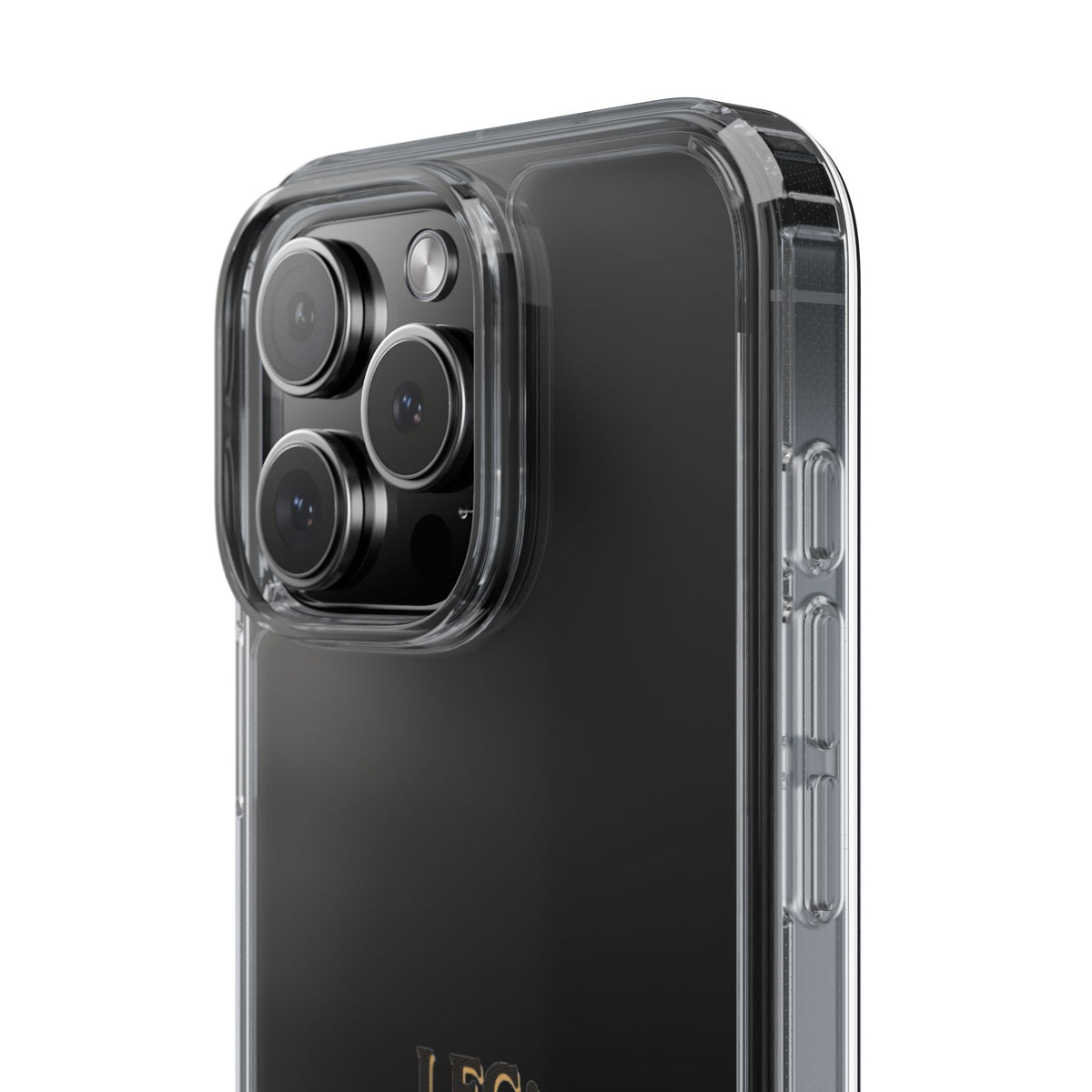 Clear Phone Case — “LFG: Looking For Groceries” Grocery Shopper Design