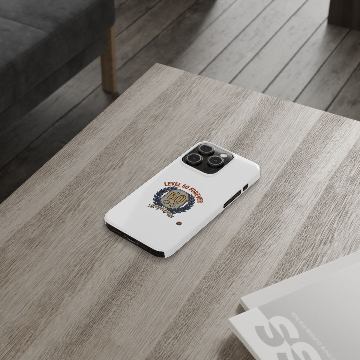 Level 60 Forever Slim Phone Case — 60th Birthday Gift, Milestone Celebration