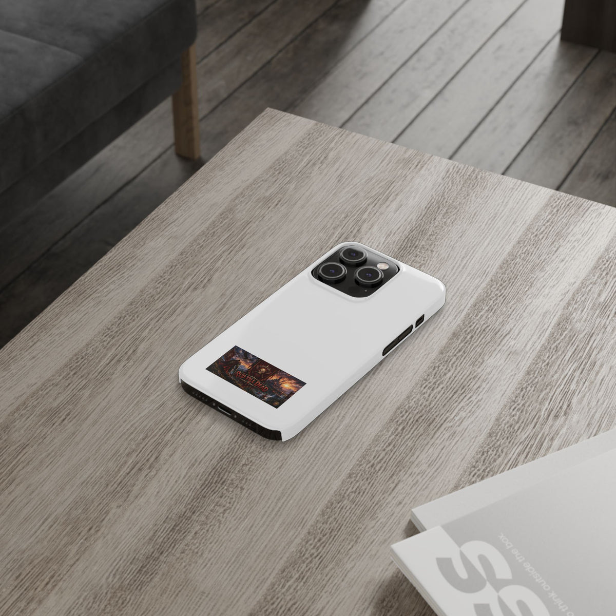 Slim Phone Case — Red Dead Scenic Logo Design