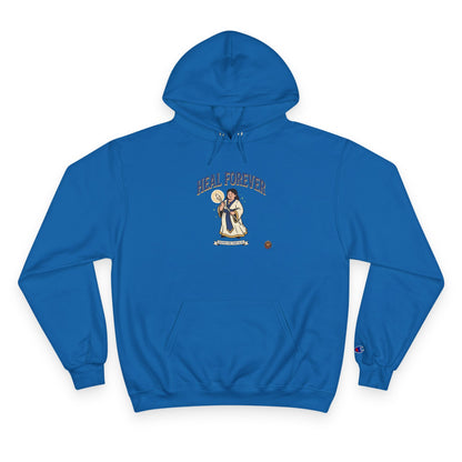 Heal Forever Hoodie - Vintage Angel Graphic Champion Hoodie