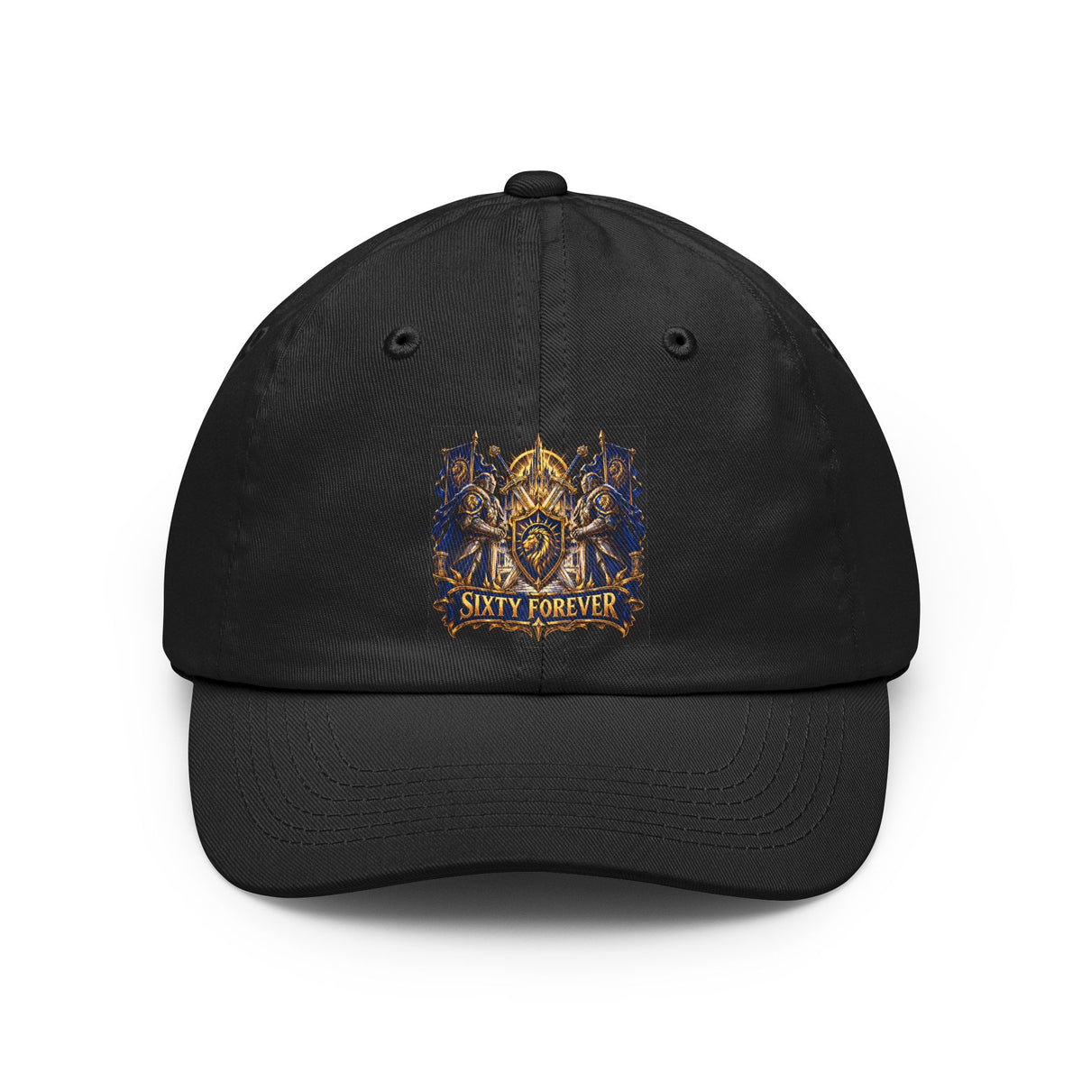 Dad Hat — "Sixty Forever" Vintage Skull Birthday Cap