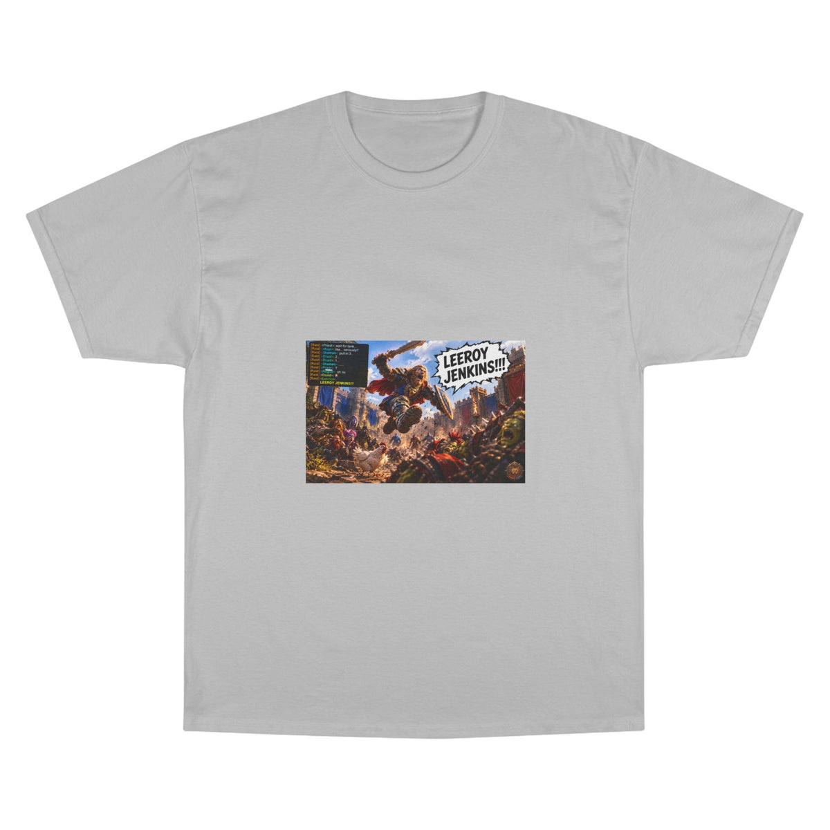 Leroy Jenkins Battle Meme T-Shirt