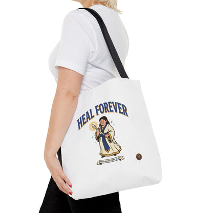 Heal Forever Tote Bag — Cute Cleric RPG Healing Illustration Tote