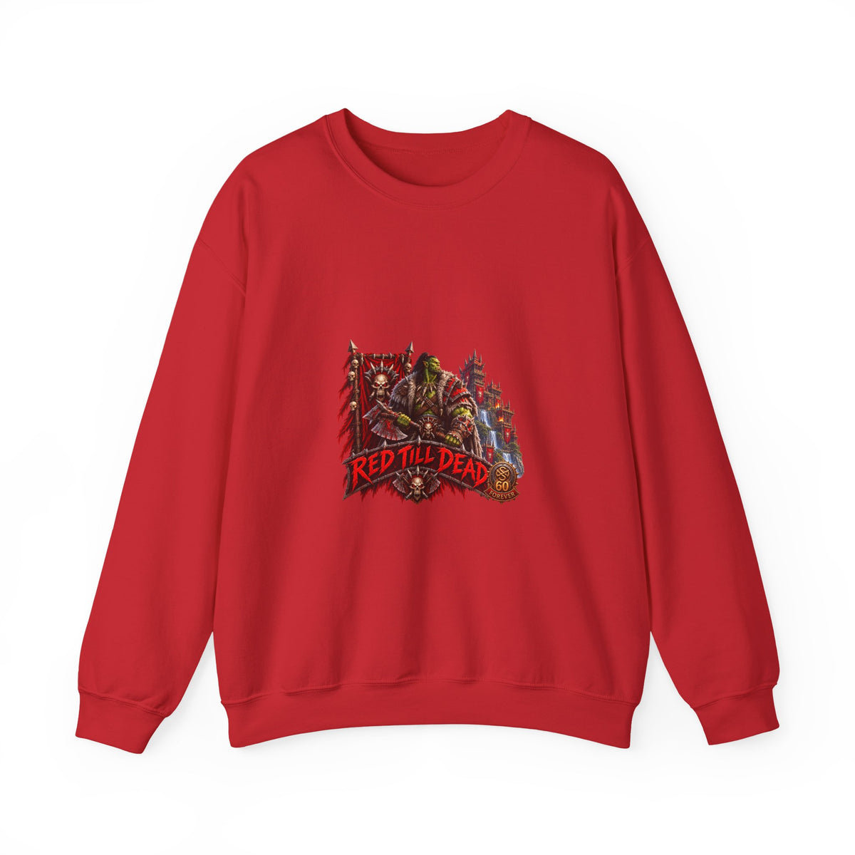 Red Till Dead Graphic Sweatshirt
