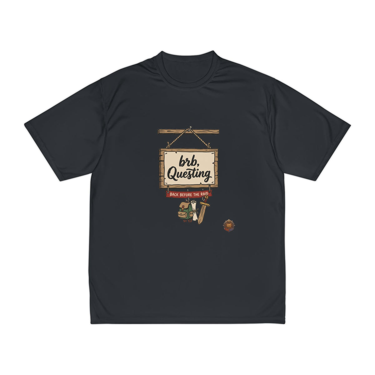 BRB Questing T‑Shirt — Gamer Dungeons & RPG Adventure Tee