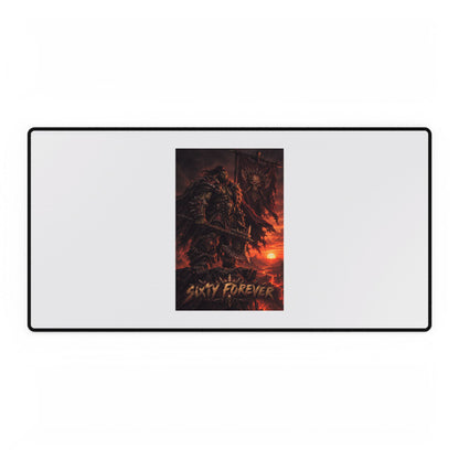 Gaming Desk Mat — 'Stay Forever' Dark Fantasy Sunset Design