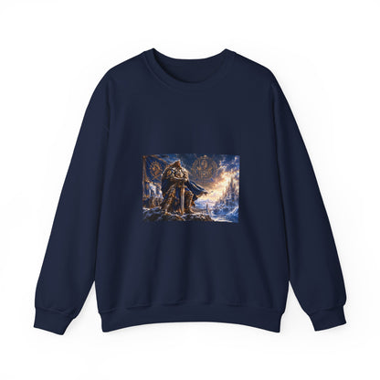 Mythic Viking Warrior Crewneck Sweatshirt