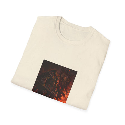 T-Shirt — Fiery Demon Night Graphic Tee