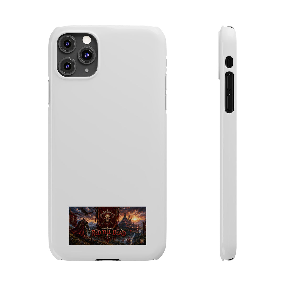 Slim Phone Case — Red Dead Scenic Logo Design