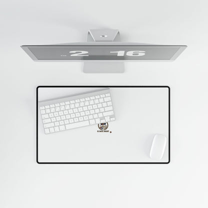 Sad Night Cat Desk Mat – Minimalist Gaming/Work Mouse Pad