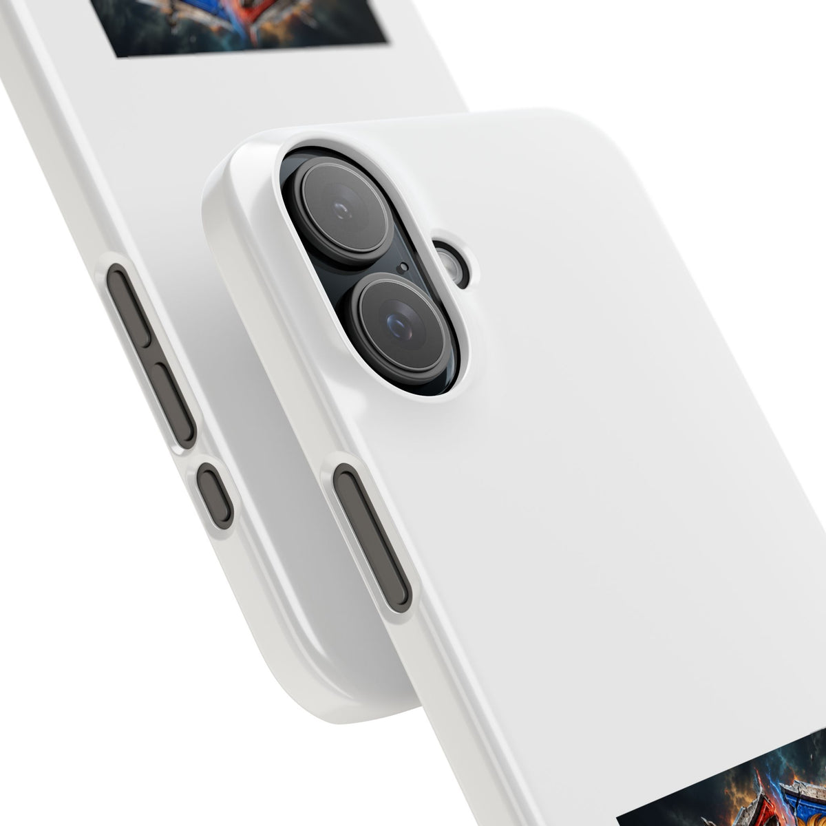 Slim Phone Case — Fantasy Shield Orc & Lion Crest "Sixty Forever"