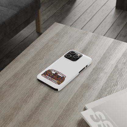 Phone Case — “The Real Endgame: Finding a Group for a Level 12 Dungeon” Gamer Design