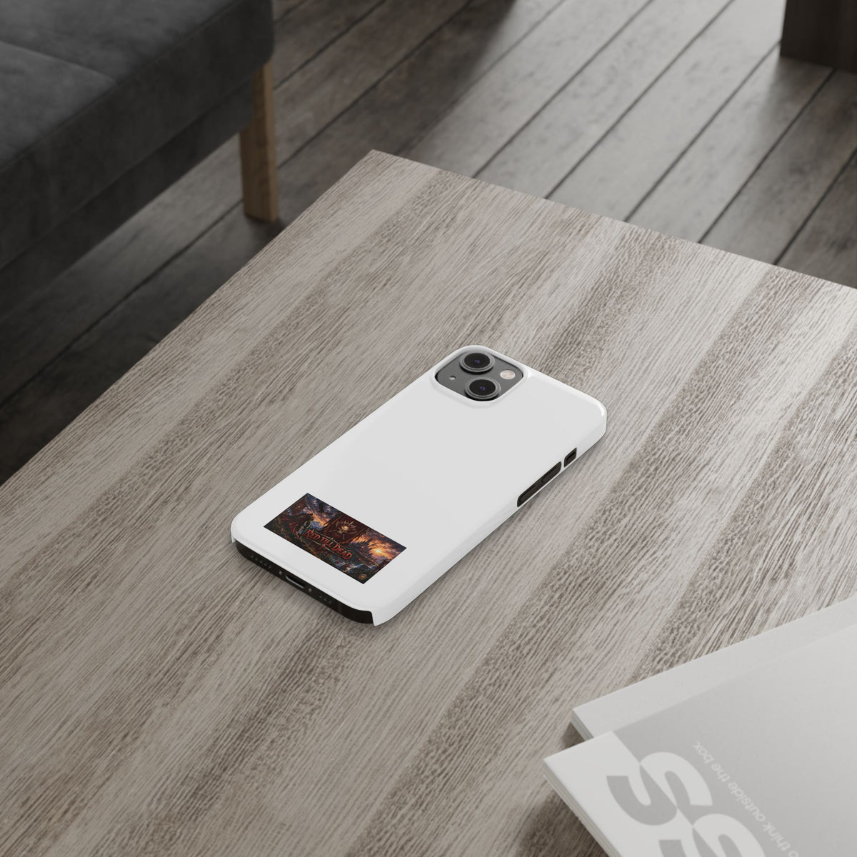 Slim Phone Case — Red Dead Scenic Logo Design
