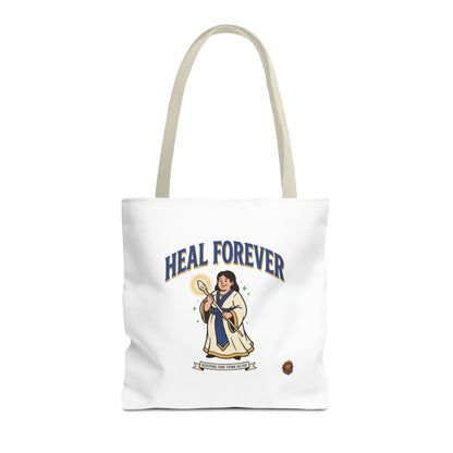 Heal Forever Tote Bag — Cute Cleric RPG Healing Illustration Tote