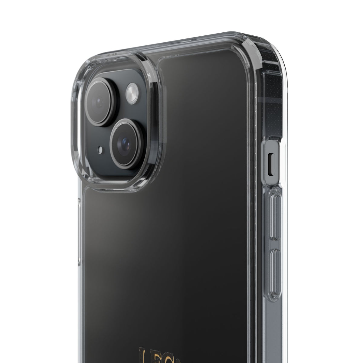 Clear Phone Case — “LFG: Looking For Groceries” Grocery Shopper Design
