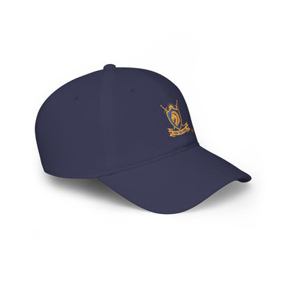 Lion Crest Cap — "For The King" Low Profile Baseball Hat