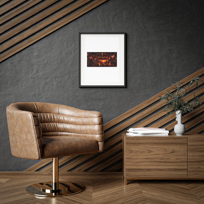 Framed Poster — Dark Fantasy 'Sinner' Matte Art Print