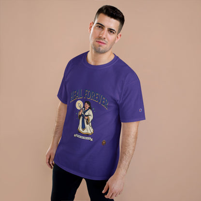 Heal Forever T-Shirt — Retro Saint Healing Graphic Tee