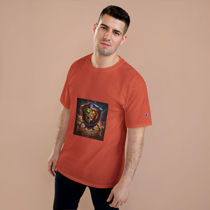 Champion T-Shirt - "Victory Forever" Fantasy Shield Gamer Tee