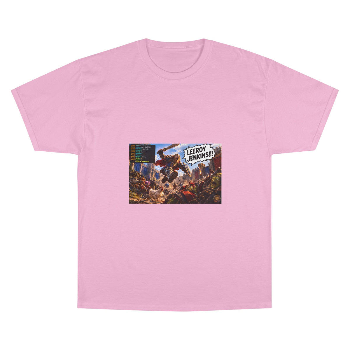 Leroy Jenkins Battle Meme T-Shirt