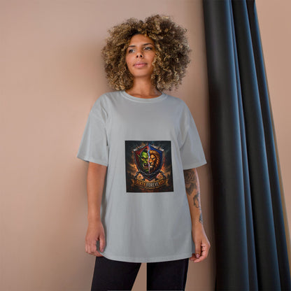 Champion T-Shirt - "Victory Forever" Fantasy Shield Gamer Tee