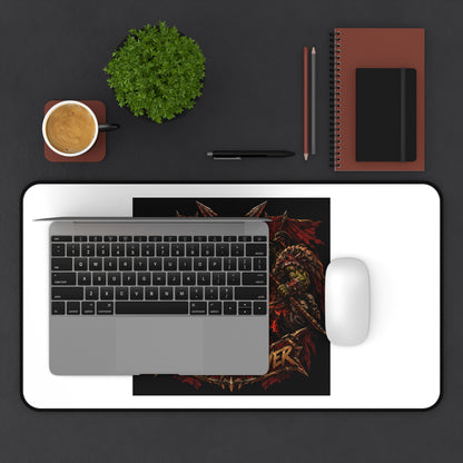 Skull Dragon Desk Mat — 'Sixty Forever' Gothic Gaming Mouse Pad