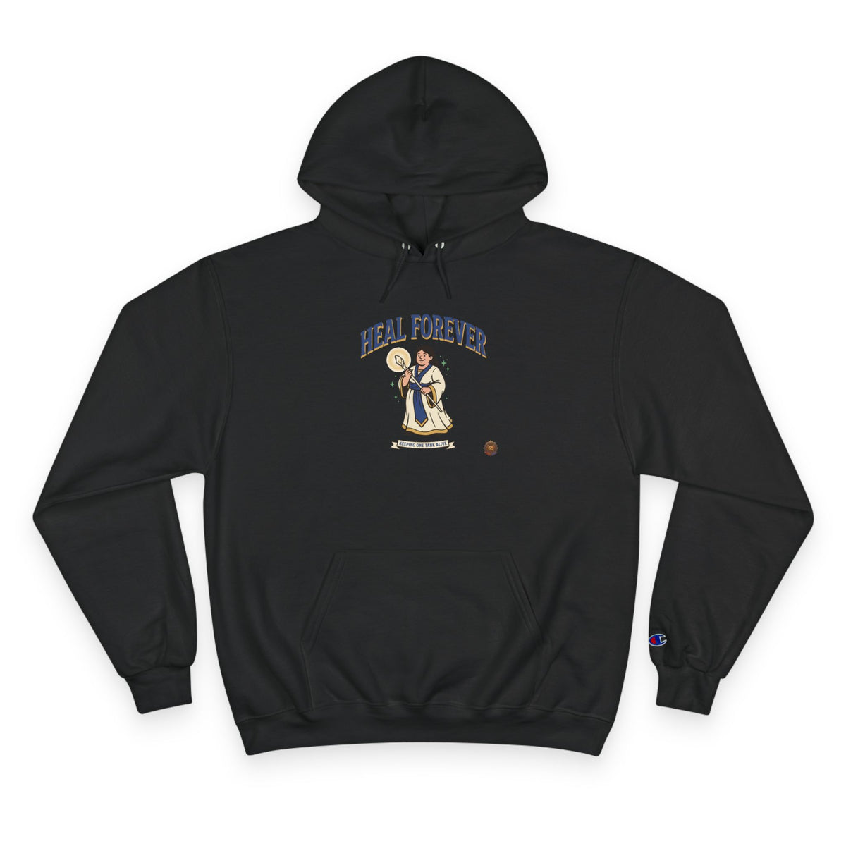 Heal Forever Hoodie - Vintage Angel Graphic Champion Hoodie