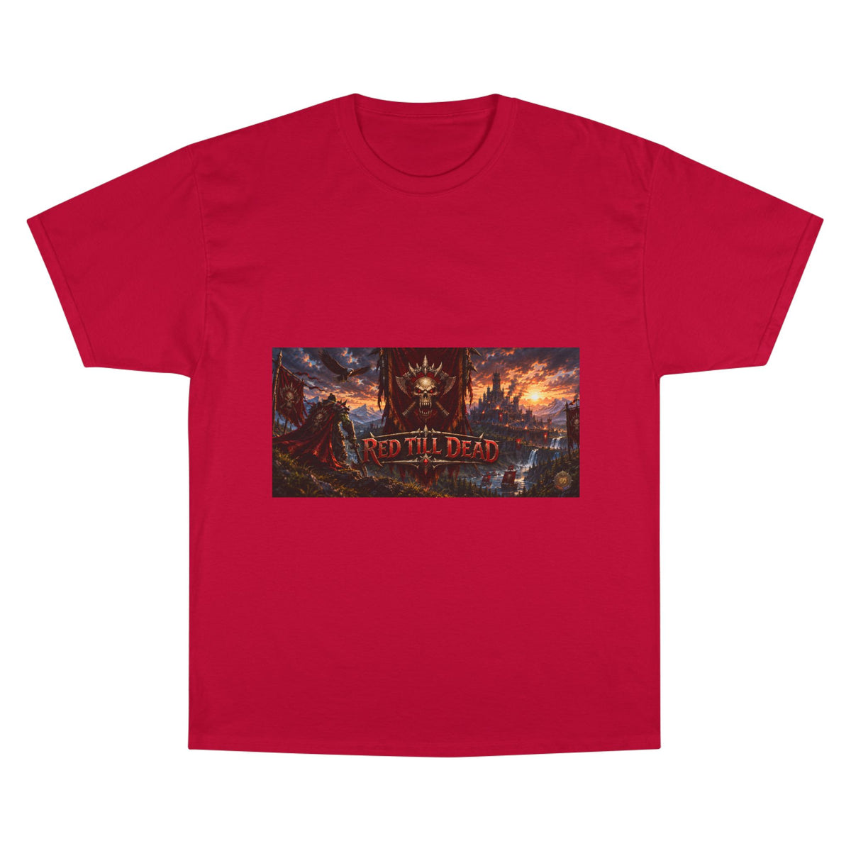 Red Till Dead Graphic T-Shirt