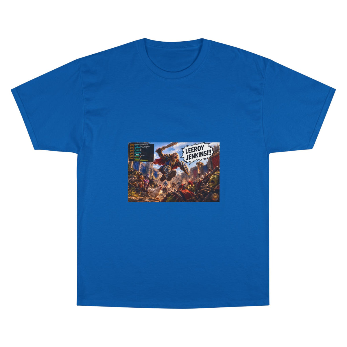 Leroy Jenkins Battle Meme T-Shirt