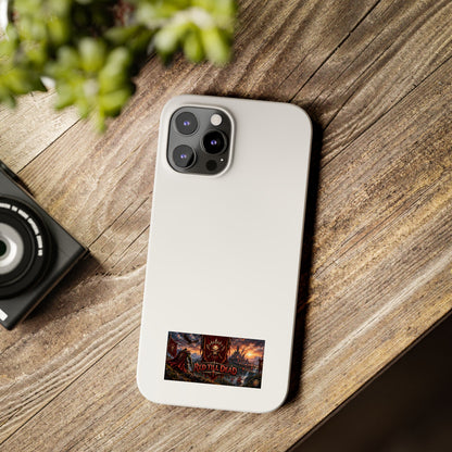 Slim Phone Case — Red Dead Scenic Logo Design