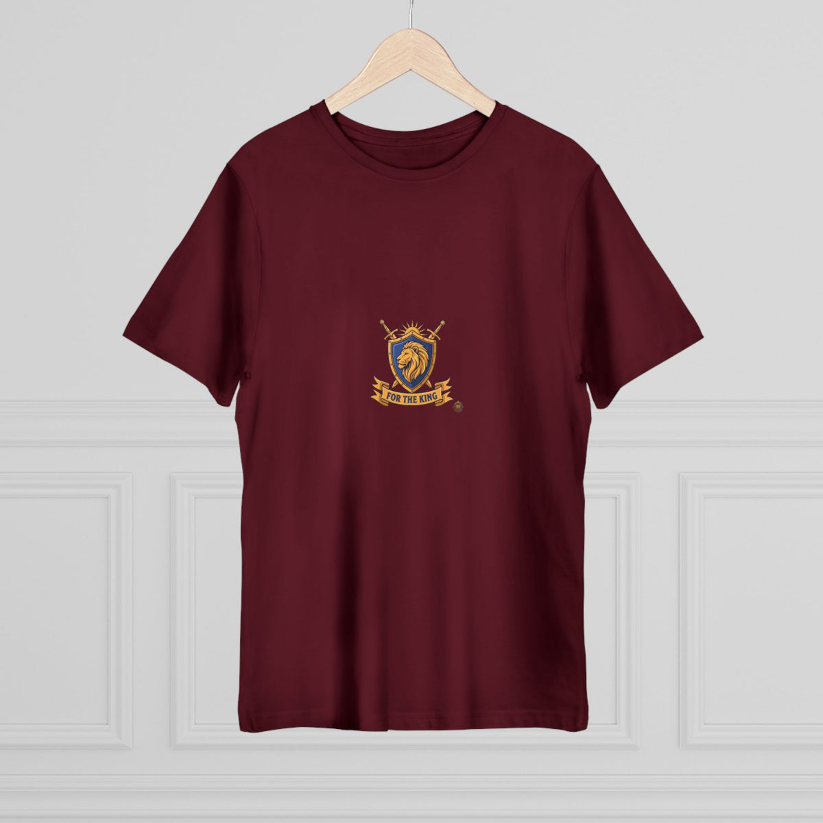Lion Crest T-Shirt — Medieval Heraldry Emblem Tee