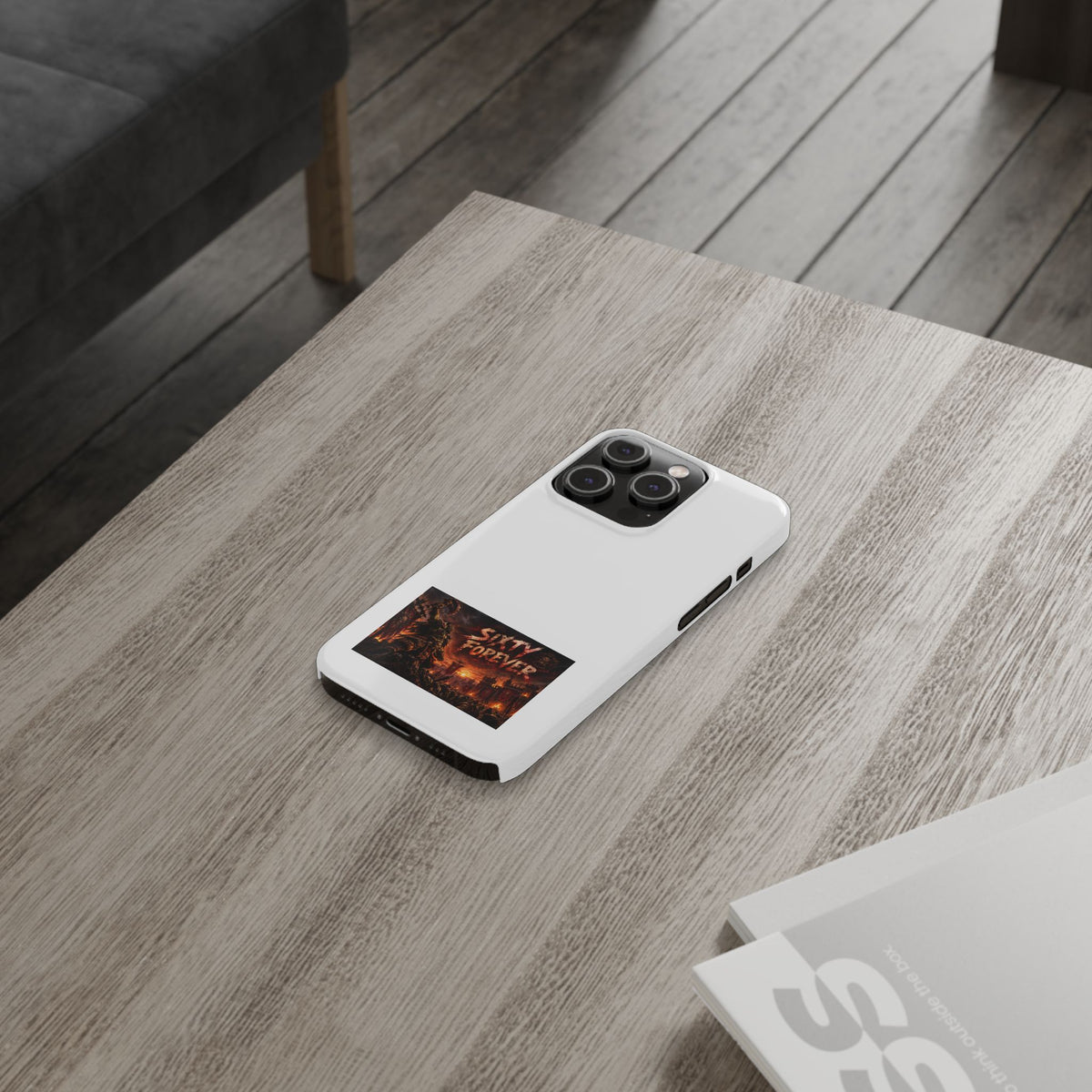 Slim Phone Case — "Sixty Forever" Apocalyptic Artwork