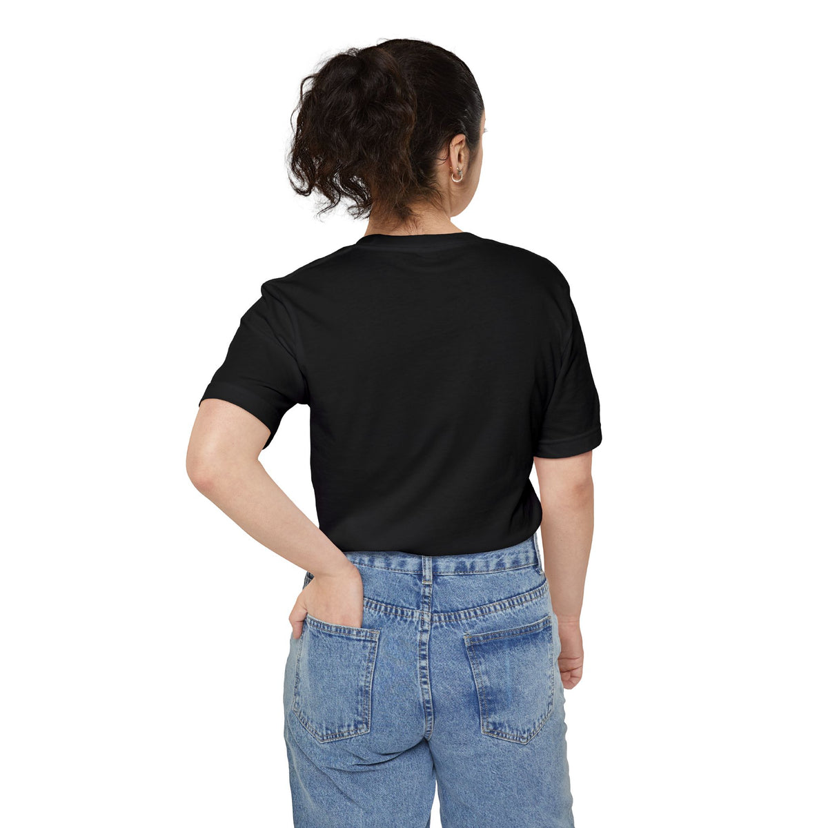 Pocket T‑Shirt — 'Coffee Before Talkie' Retro Coffee Pocket Tee