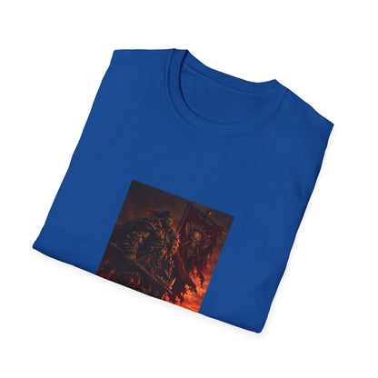 T-Shirt — Fiery Demon Night Graphic Tee