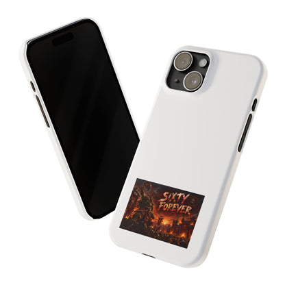 Slim Phone Case — "Sixty Forever" Apocalyptic Artwork