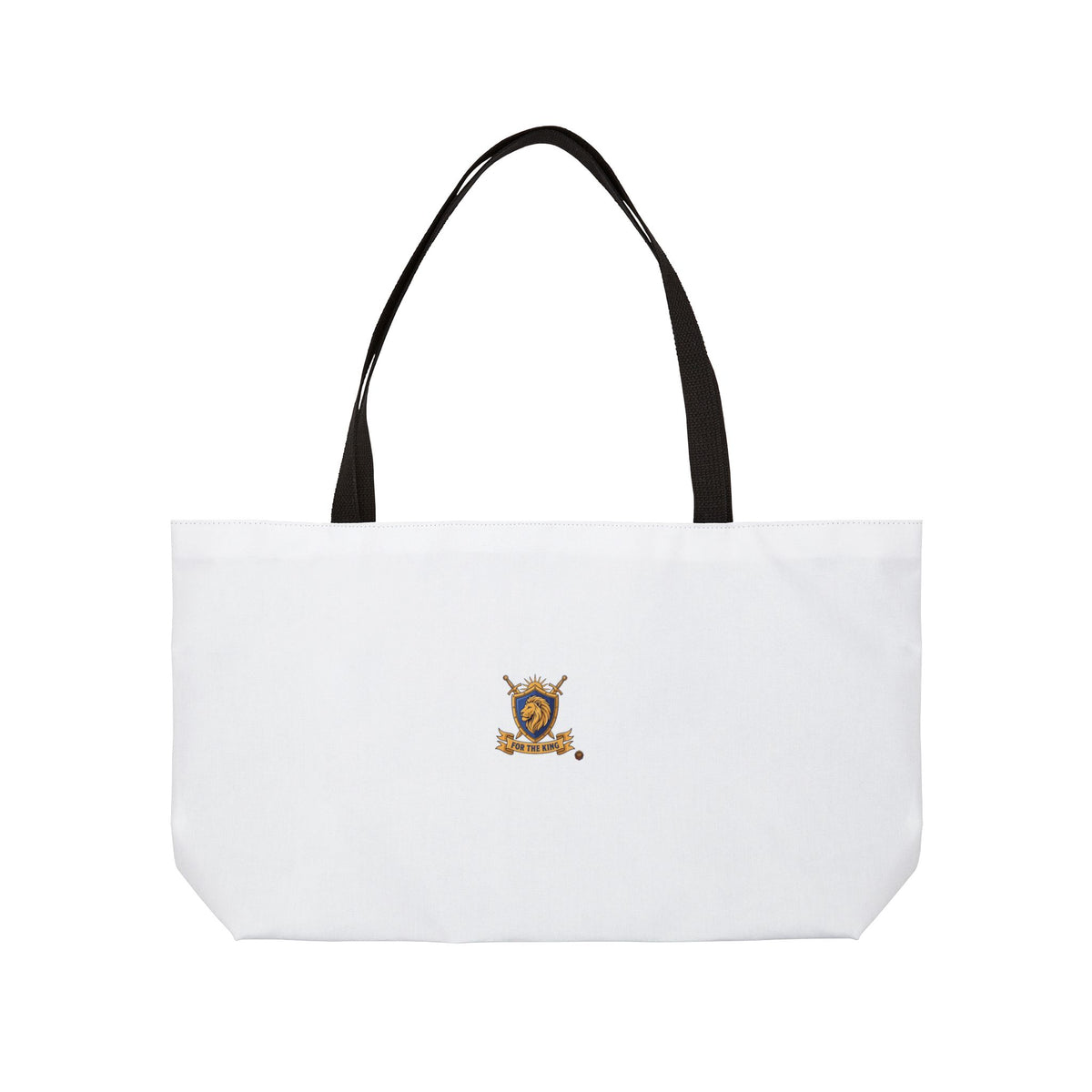 Weekender Tote Bag — Small Vintage Crest Weekend Travel Tote