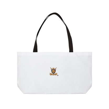 Weekender Tote Bag — Small Vintage Crest Weekend Travel Tote
