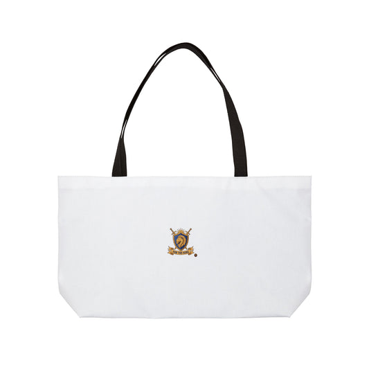 Weekender Tote Bag — Small Vintage Crest Weekend Travel Tote