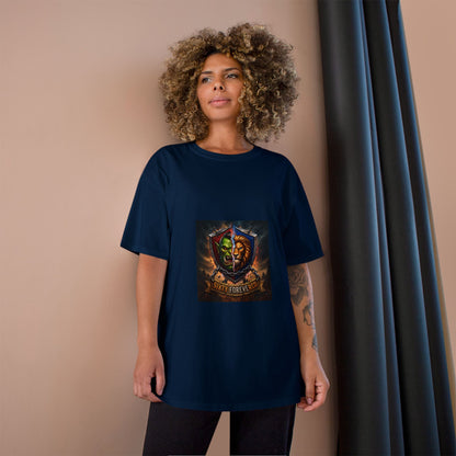Champion T-Shirt - "Victory Forever" Fantasy Shield Gamer Tee