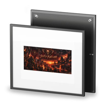 Framed Poster — Dark Fantasy 'Sinner' Matte Art Print