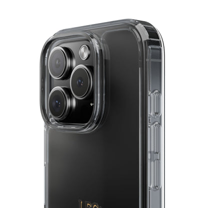 Clear Phone Case — “LFG: Looking For Groceries” Grocery Shopper Design