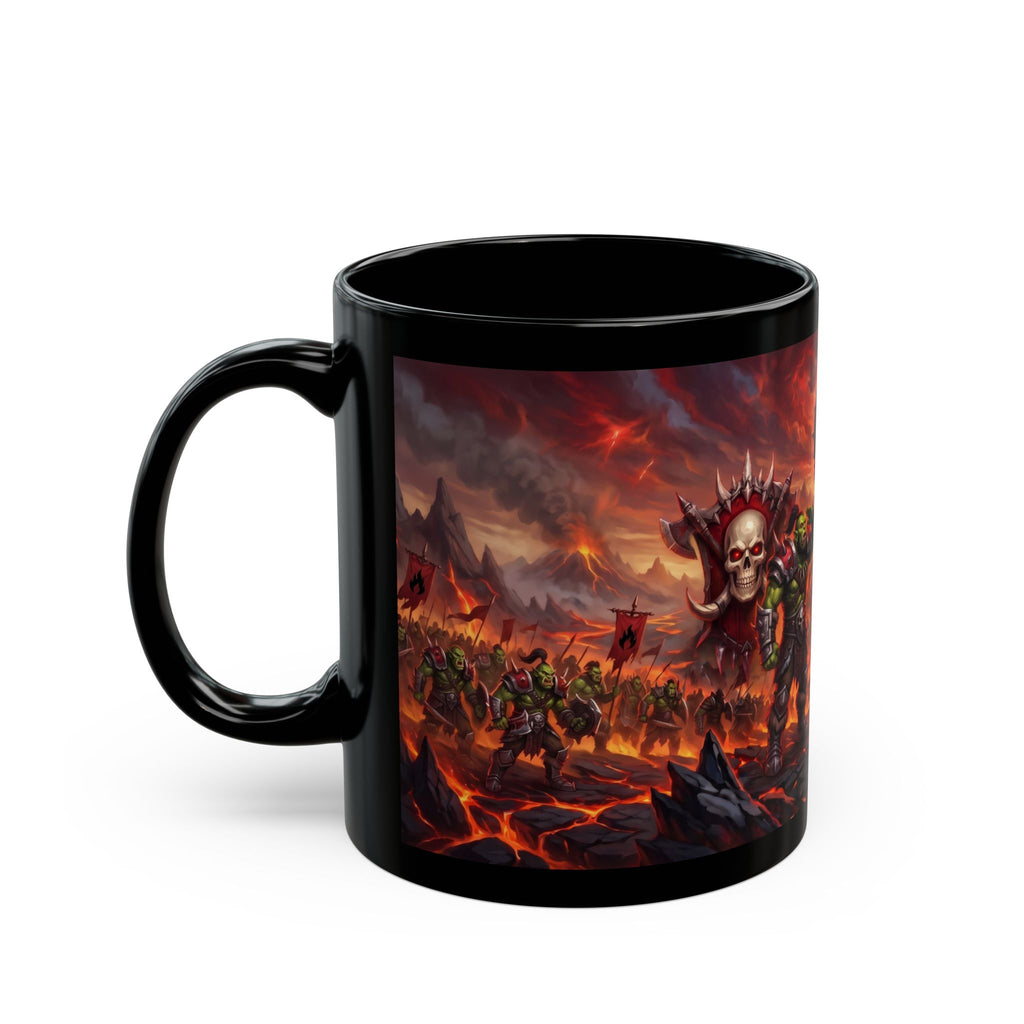 Fantasy RPG 60 FOREVER Black Coffee Mug (11oz)